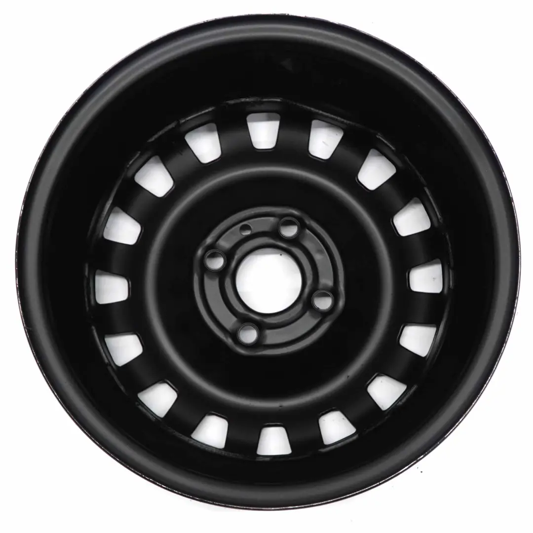 Cerchio in acciaio nero 5.5J 14'' ET:39 per Opel Corsa D con numero di parte 13211896 Opel Corsa D Cerchio in acciaio nero 5.5J 14'' ET:39 - SKU 13211896 - Numero di parte 13211896
