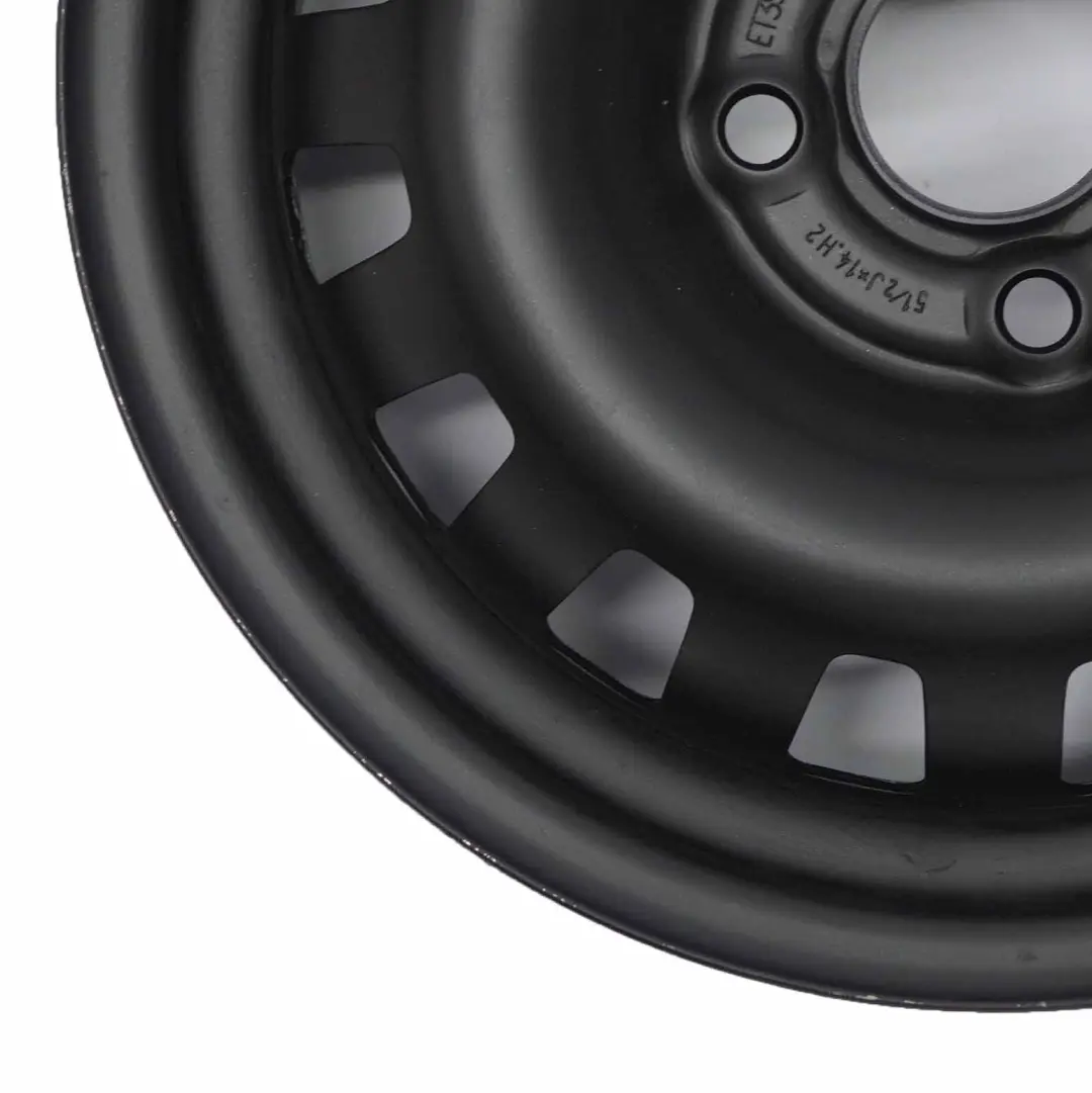 Cerchio in acciaio nero 5.5J 14'' ET:39 per Opel Corsa D con numero di parte 13211896 Opel Corsa D Cerchio in acciaio nero 5.5J 14'' ET:39 - SKU 13211896 - Numero di parte 13211896