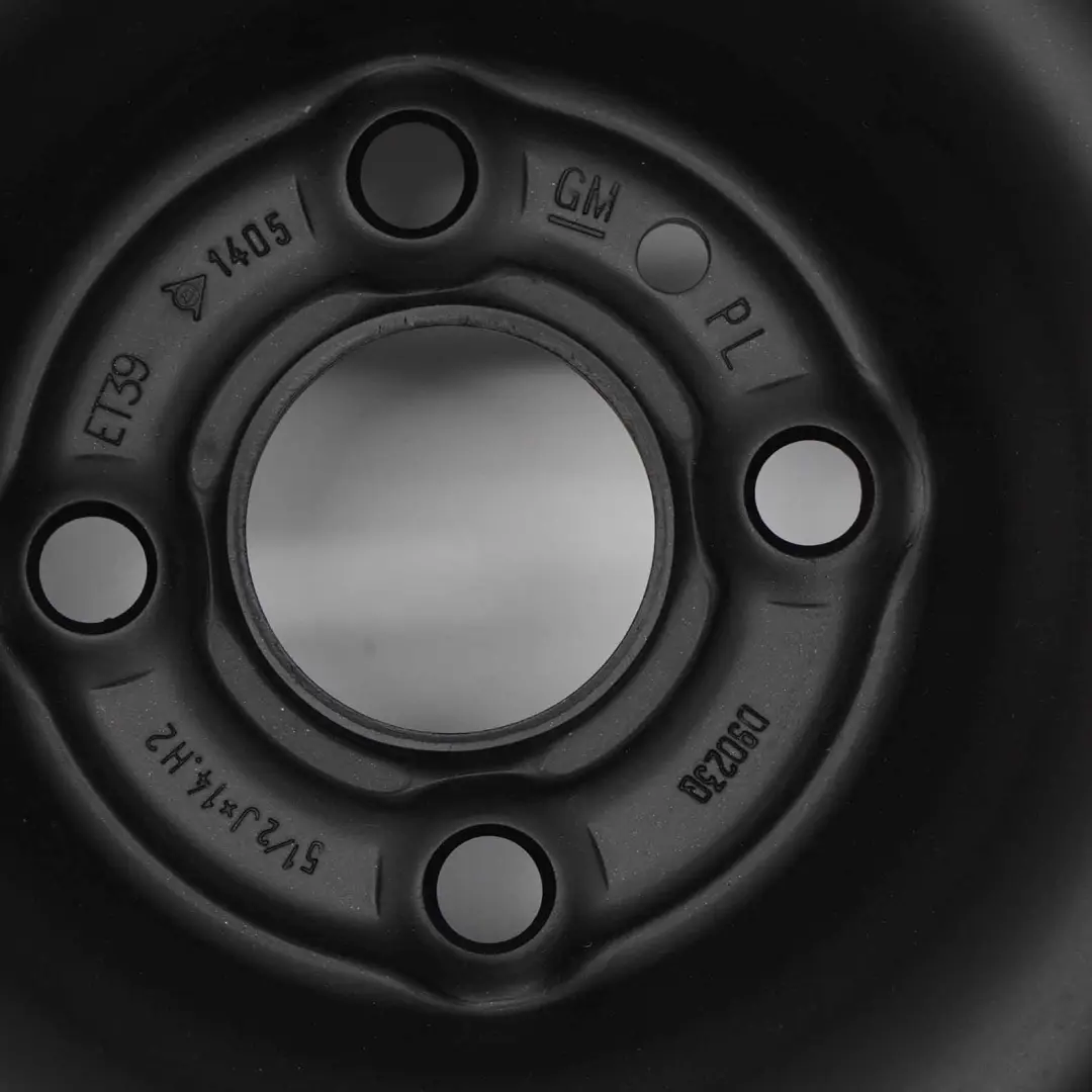 Opel Corsa D Cerchio in acciaio nero 5.5J 14'' ET:39 - SKU 13211896 - Numero di parte 13211896