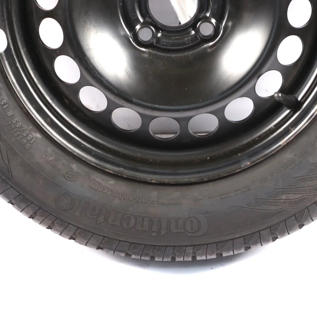  Spare Wheel Vauxhall Corsa D Wheel Steel R15 6J ET:39 Continental 185/65 F4 - SKU 13211897 - Part number 13211897