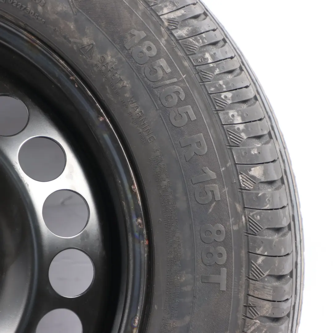  Spare Wheel Vauxhall Corsa D Wheel Steel R15 6J ET:39 Continental 185/65 F4 - SKU 13211897 - Part number 13211897