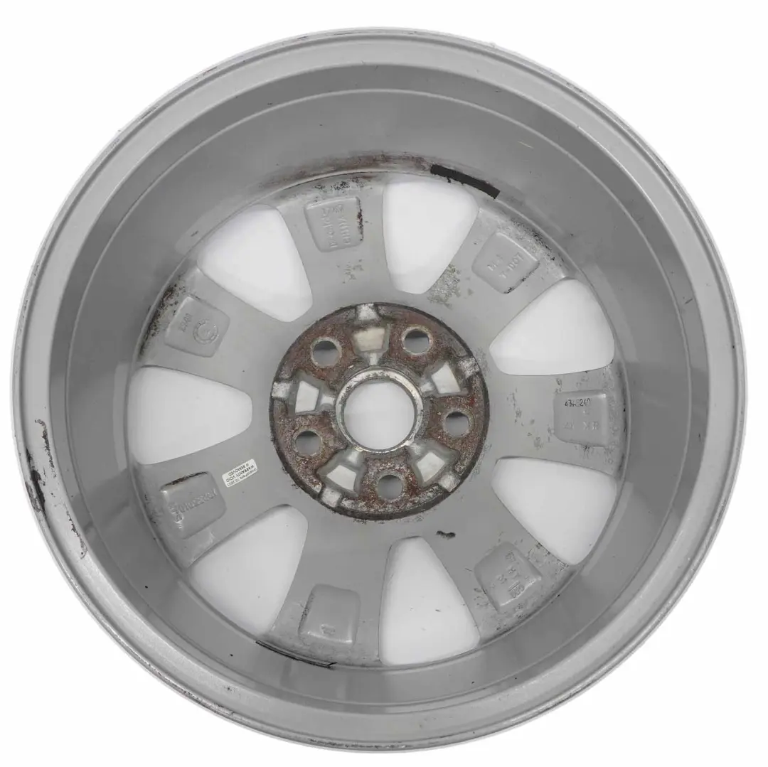 Cerchio in lega argento 17" ET:41 7J per Opel Insignia 1 con numero di parte 13235010 Opel Insignia 1 Cerchio in lega argento 17" ET:41 7J - SKU 13235010-1 - Numero di parte 13235010