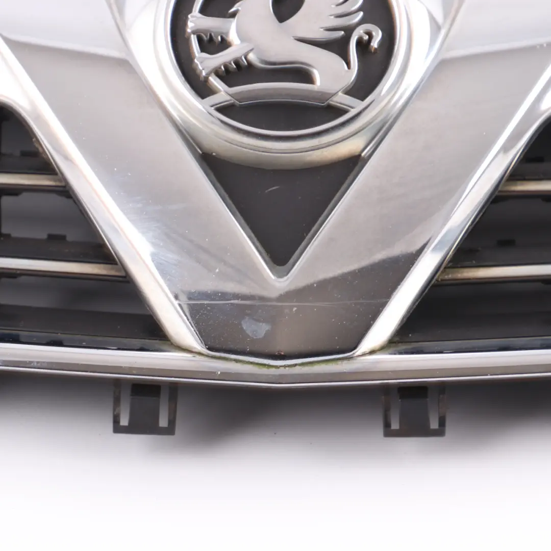 Vauxhall Zafira B Front Hood Bonnet Radiator Grille Badge Trim Panel Chrome - SKU 13247328 - Part number 13247328