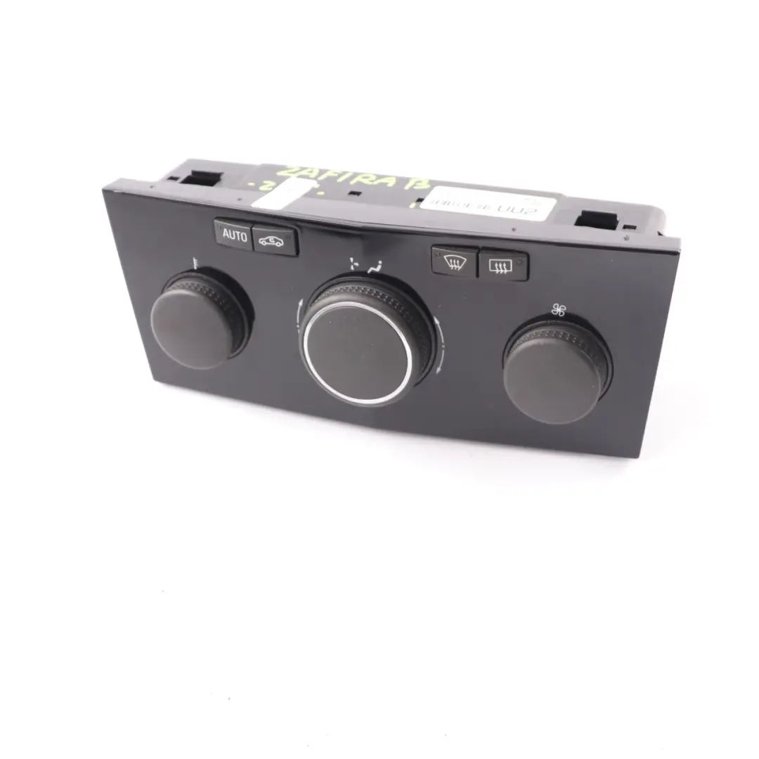 Heater Air Con Climate Control Panel Switch to Vauxhall Opel Zafira B with Part number 13250622 Vauxhall Opel Zafira B Heater Air Con Climate Control Panel Switch - SKU 13250622 - Part number 13250622