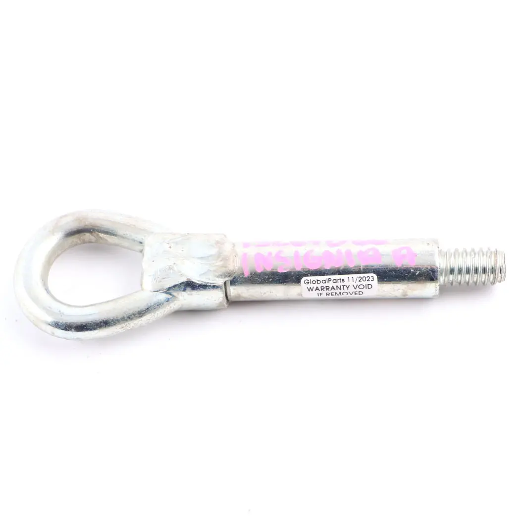 Towing Eye Tow Hook Tool to Vauxhall Insignia A with Part number 13267066 Vauxhall Insignia A Towing Eye Tow Hook Tool - SKU 13267066 - Part number 13267066