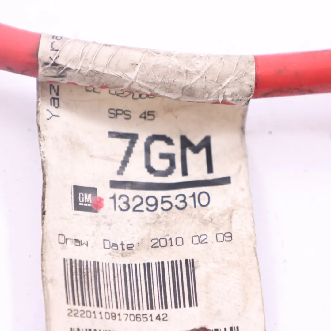 Cavo positivo Opel Insignia Batteria Avviamento Alternatore Più per con numero di parte 13295310 Cavo positivo Opel Insignia Batteria Avviamento Alternatore Più - SKU 13295310 - Numero di parte 13295310