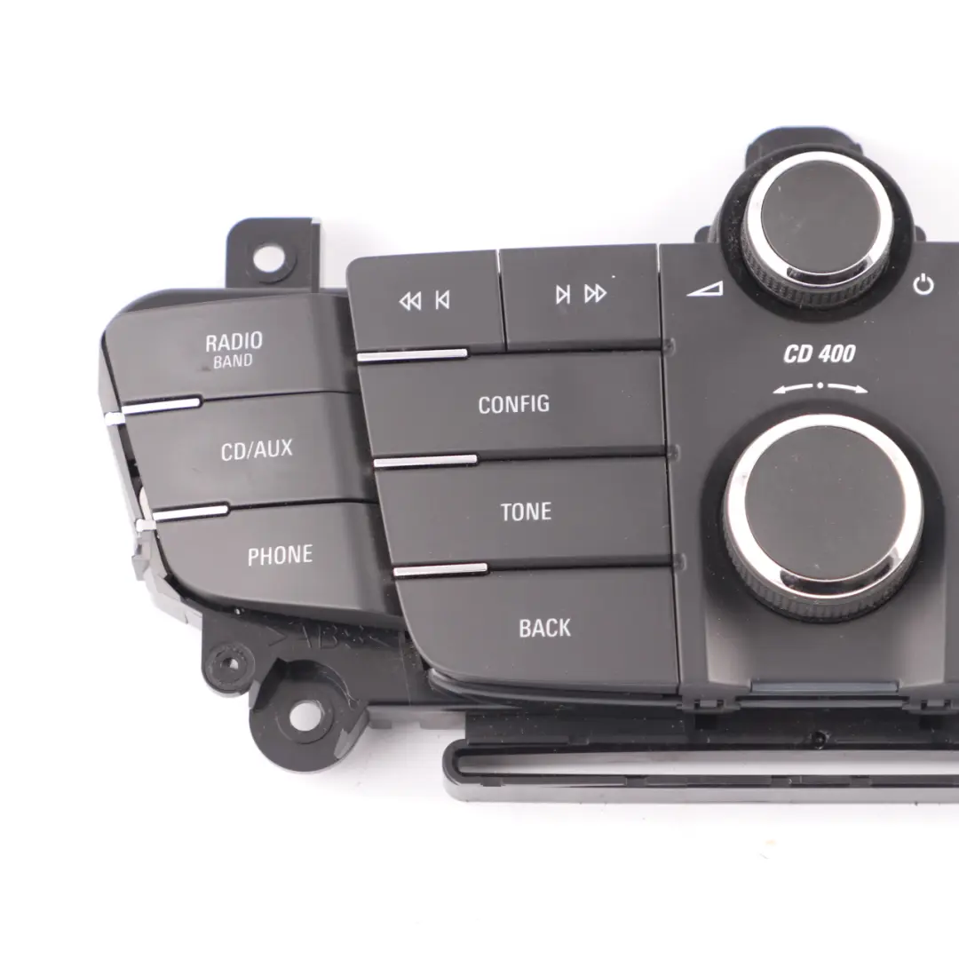 Radio CD Player Control Switch Panel Button Unit to Vauxhall Insignia A with Part number 13321292 Vauxhall Insignia A Radio CD Player Control Switch Panel Button Unit - SKU 13321292 - Part number 13321292