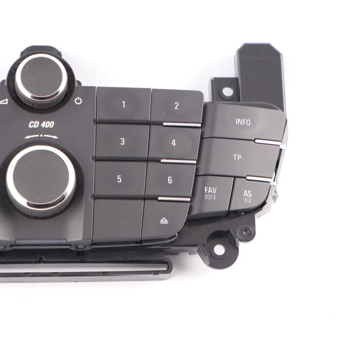Radio CD Player Control Switch Panel Button Unit to Vauxhall Insignia A with Part number 13321292 Vauxhall Insignia A Radio CD Player Control Switch Panel Button Unit - SKU 13321292 - Part number 13321292