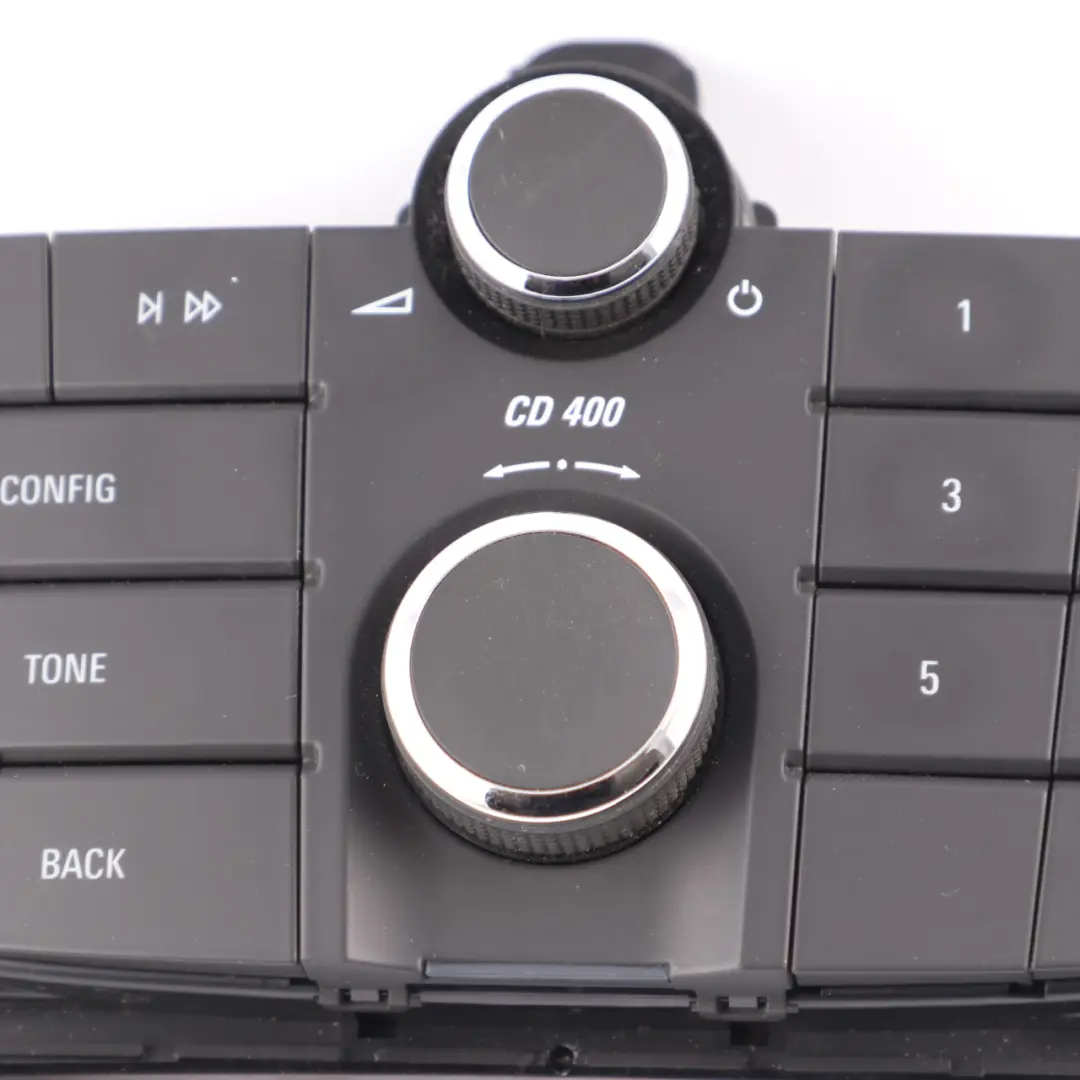Radio CD Player Control Switch Panel Button Unit to Vauxhall Insignia A with Part number 13321292 Vauxhall Insignia A Radio CD Player Control Switch Panel Button Unit - SKU 13321292 - Part number 13321292