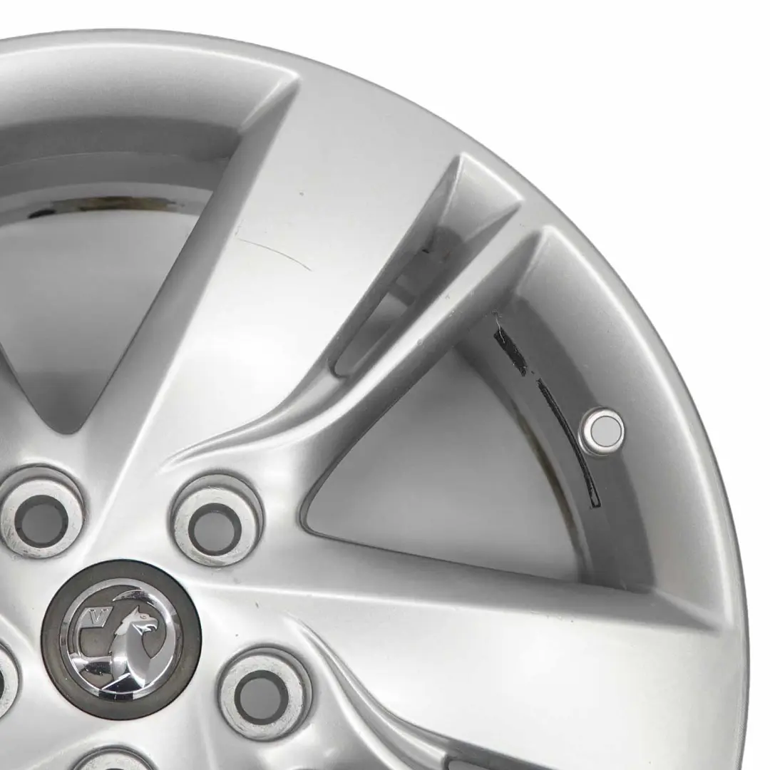 Vauxhall Opel Zafira Astra Silver Alloy Wheel Rim 17" 7J ET:44 - SKU 13367272-1 - Part number 13367272