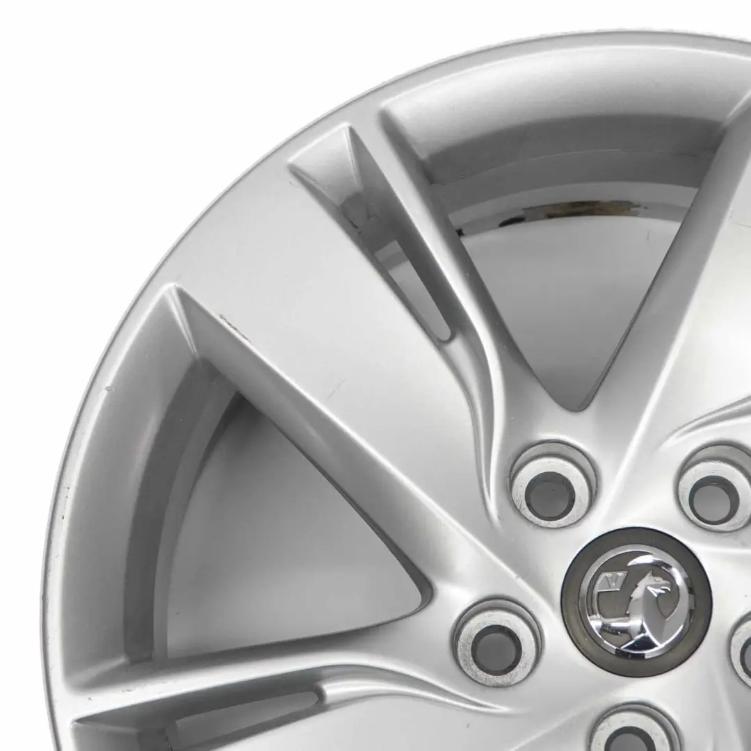 Vauxhall Opel Zafira Astra Silver Alloy Wheel Rim 17" 7J ET:44 - SKU 13367272-1 - Part number 13367272