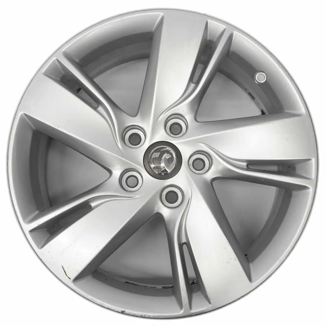 Opel Zafira Astra Llanta de aleación plateada 17" 7J ET:44 - SKU 13367272-2 - Número de pieza 13367272