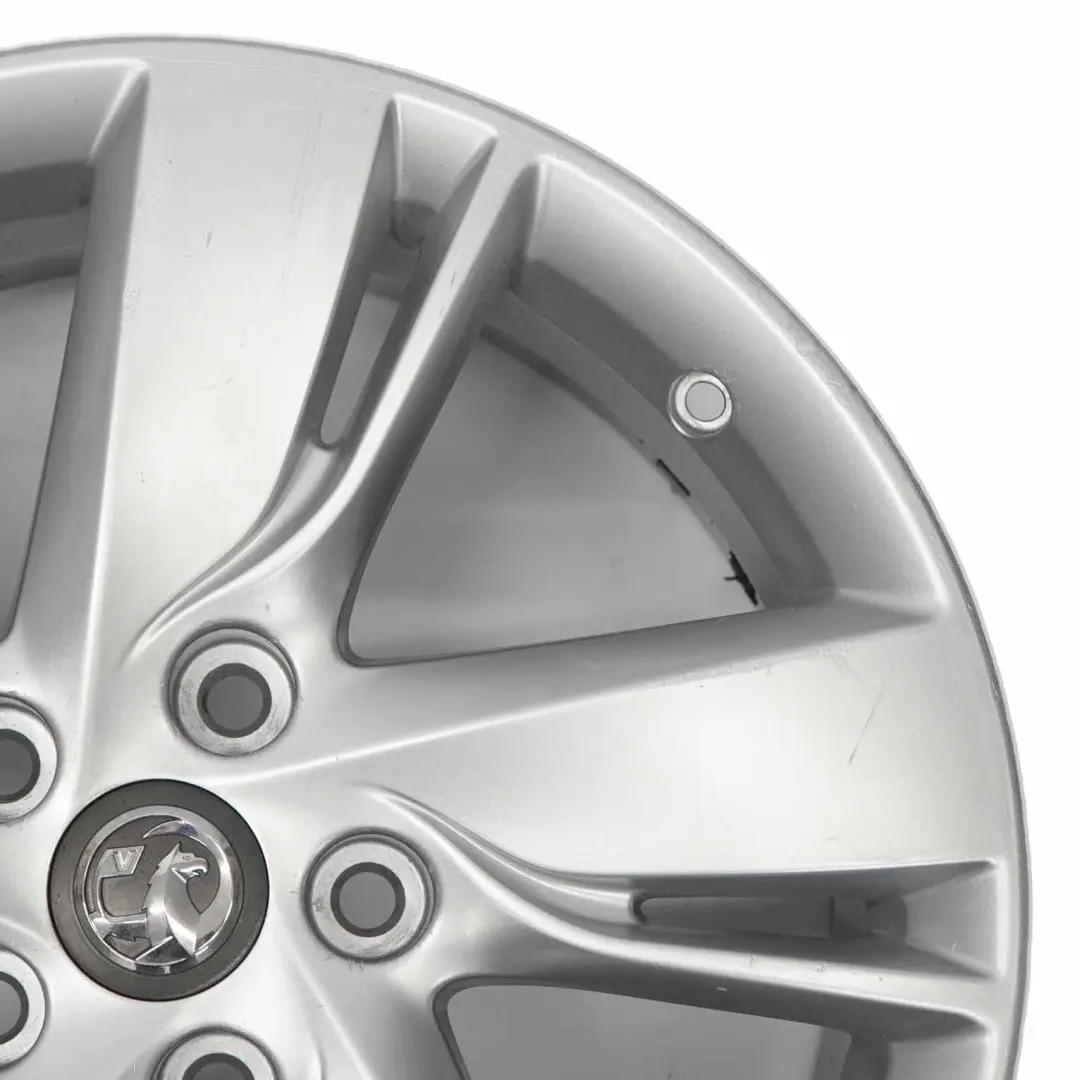 Vauxhall Opel Zafira Astra Silver Alloy Wheel Rim 17" 7J ET:44 - SKU 13367272-2 - Part number 13367272