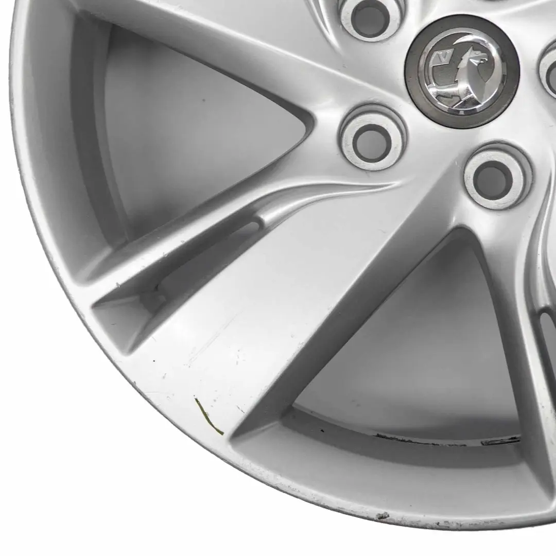 Vauxhall Opel Zafira Astra Silver Alloy Wheel Rim 17" 7J ET:44 - SKU 13367272-2 - Part number 13367272