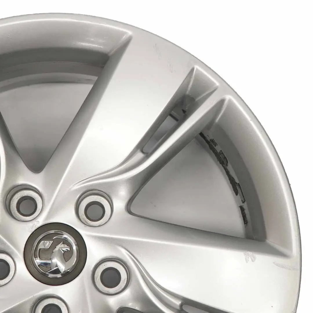 Alloy Wheel Rim 17" 7J ET:44 to Vauxhall Opel Zafira Astra Silver with Part number 13367272 Vauxhall Opel Zafira Astra Silver Alloy Wheel Rim 17" 7J ET:44 - SKU 13367272-3 - Part number 13367272