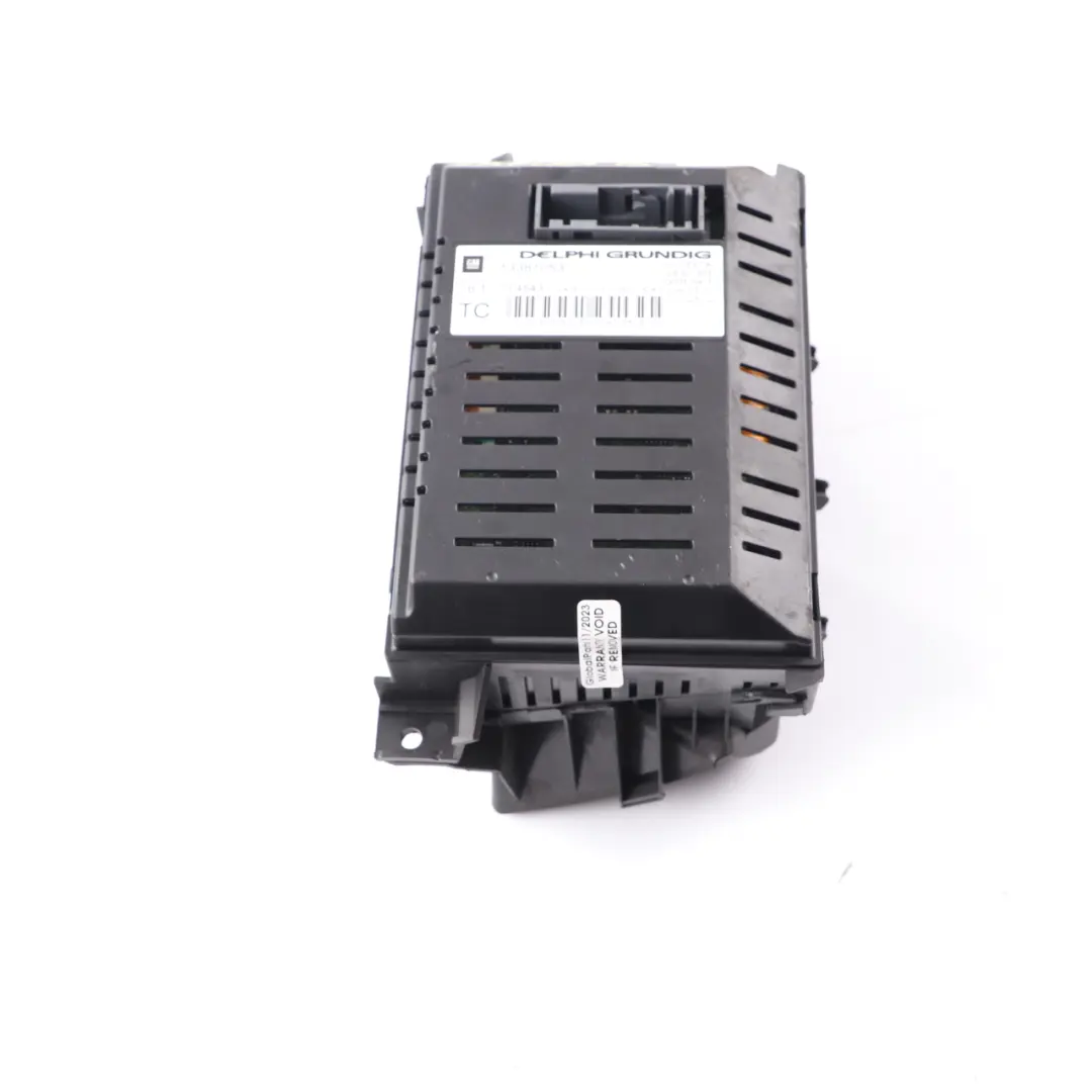  Display Screen Vauxhall Opel Zafira B Multifunctional Digital Screen - SKU 13381053 - Part number 13381053