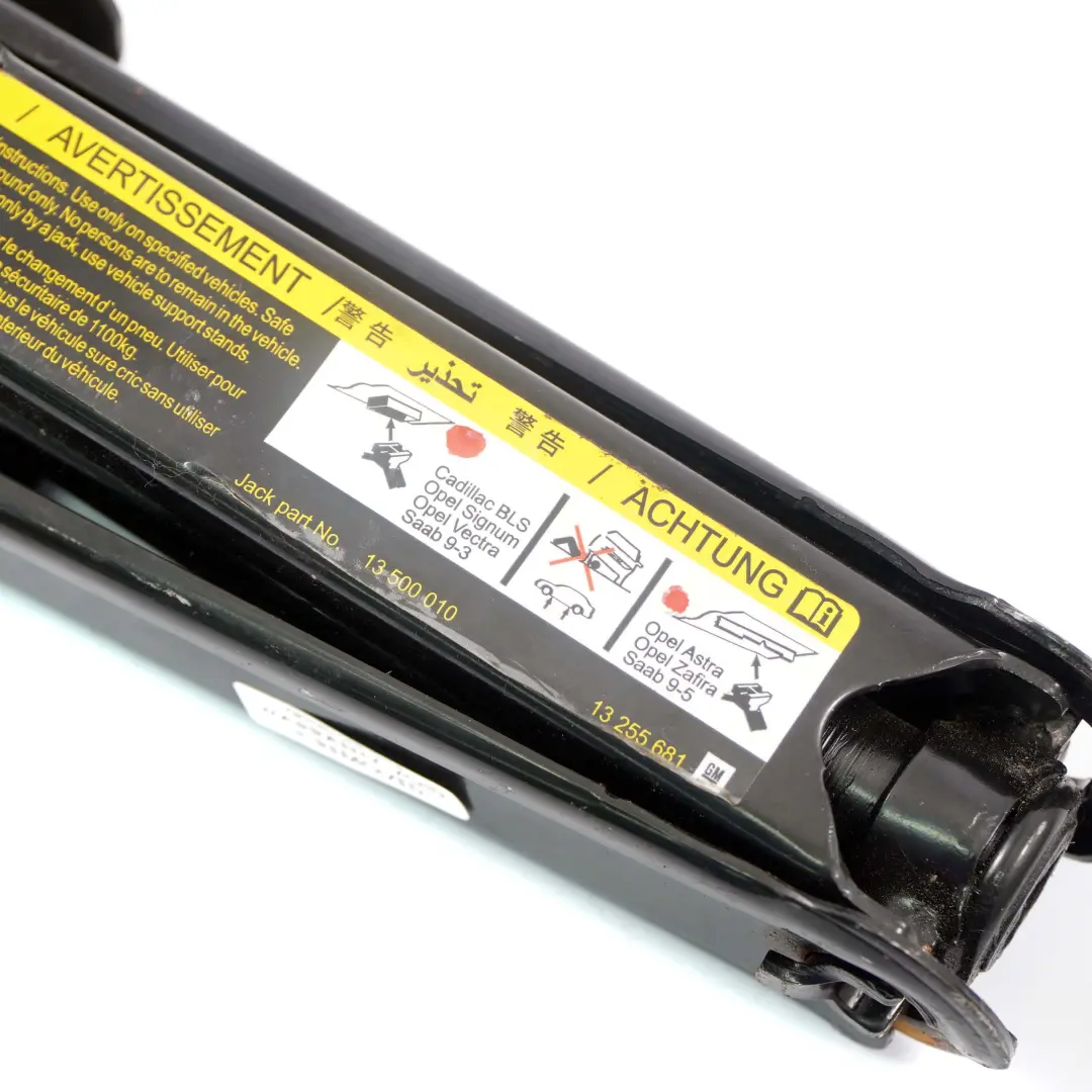 Podnośnik Lewarek do Opel Astra Vectra o numerze 13500018 Opel Astra Vectra Podnośnik Lewarek - SKU 13500018 - Numer Części 13500018