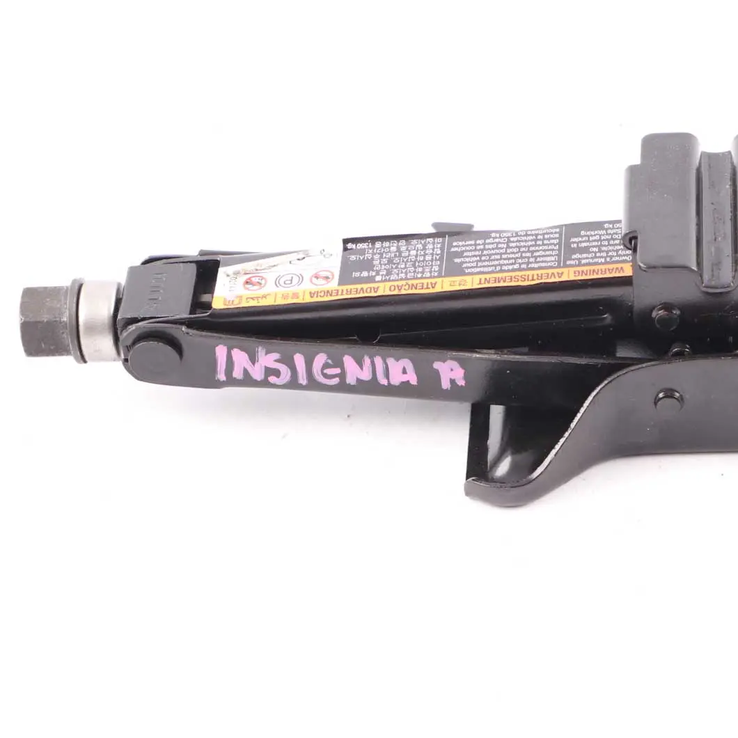 Lifting Jack Emergency Wheel Lift Tool to Vauxhall Insignia A Car with Part number 13502144 Vauxhall Insignia A Car Lifting Jack Emergency Wheel Lift Tool - SKU 13502144 - Part number 13502144