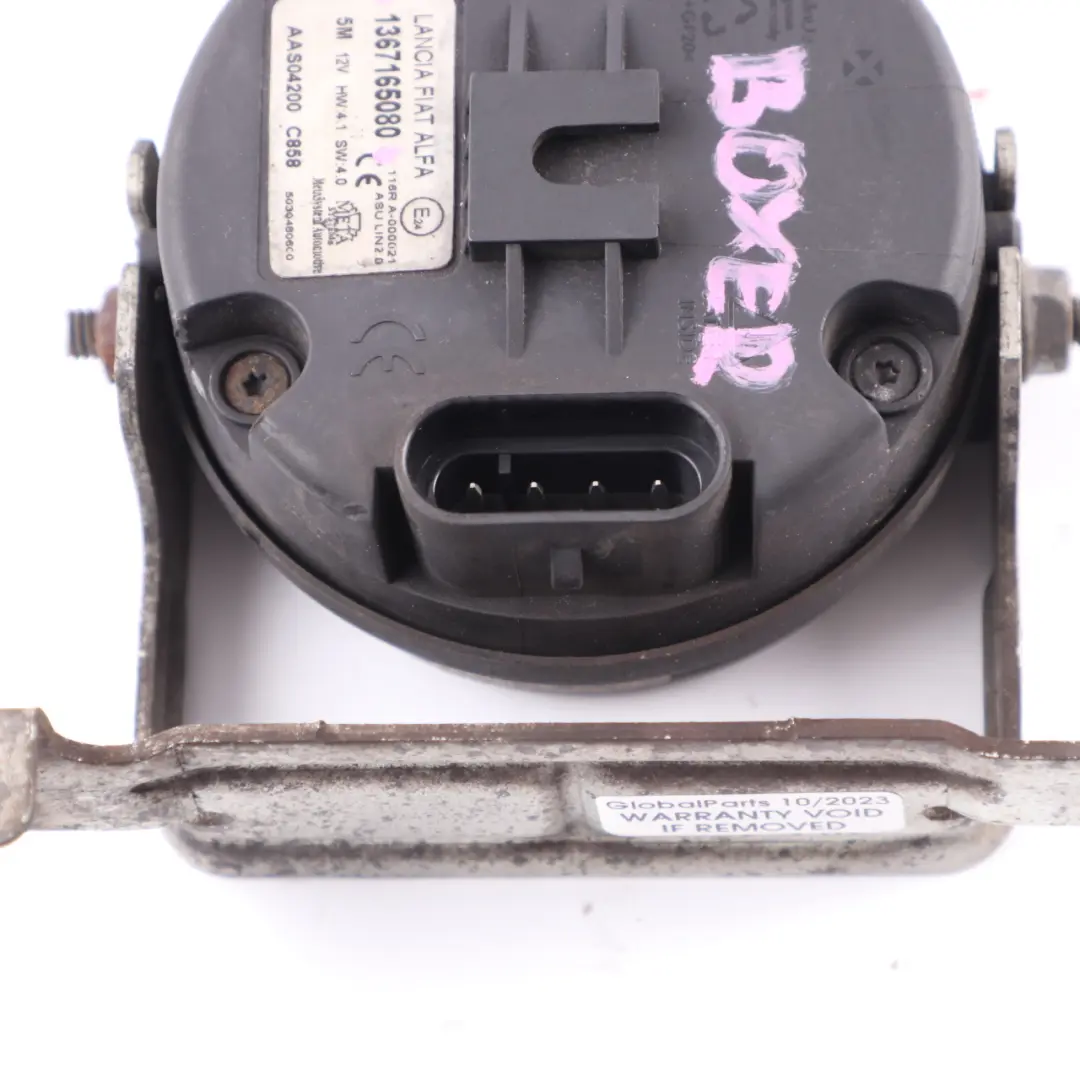 Citroen Berlingo Relay Fiat Ducato Bracket Alarm Siren to Peugeot Boxer with Part number 1367165080 Peugeot Boxer Citroen Berlingo Relay Fiat Ducato Bracket Alarm Siren - SKU 1367165080 - Part number 1367165080