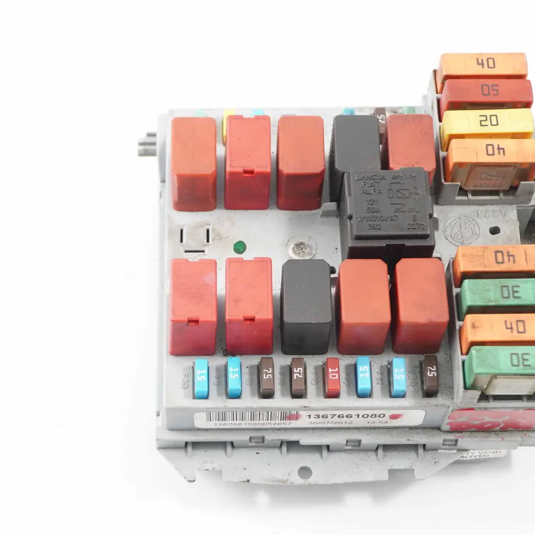 Citroen Relay Peugeot Boxer Fiat Ducato Fuse Box Control Unit to with Part number 1367661080 Citroen Relay Peugeot Boxer Fiat Ducato Fuse Box Control Unit - SKU 1367661080 - Part number 1367661080