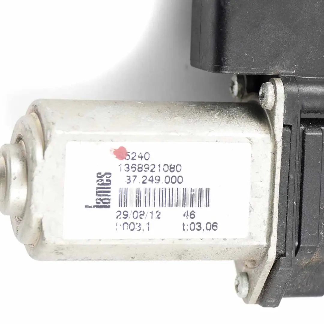 Citroen Relay Window Lifter Front Door Right O/S Regulator Motor to with Part number 1368921080 Citroen Relay Window Lifter Front Door Right O/S Regulator Motor - SKU 1368921080 - Part number 1368921080