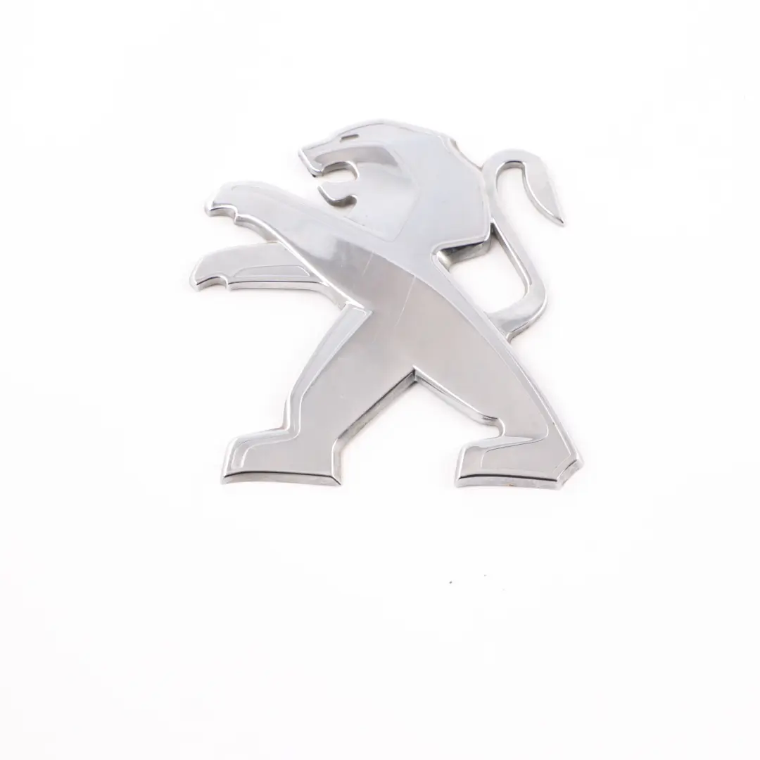 Emblem Logo Front Bumper Grille Badge Adhered Chrome to Peugeot Boxer with Part number 1374670080 Peugeot Boxer Emblem Logo Front Bumper Grille Badge Adhered Chrome - SKU 1374670080 - Part number 1374670080