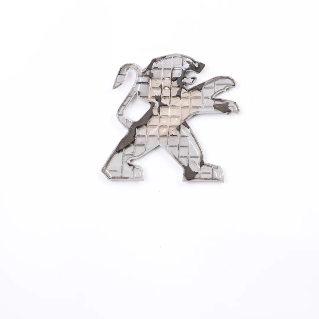 Peugeot Partner K9 Emblem Logo Plakette aufgeklebt Chrom 981676537A - SKU 1374670080 - Teilenummer 1374670080