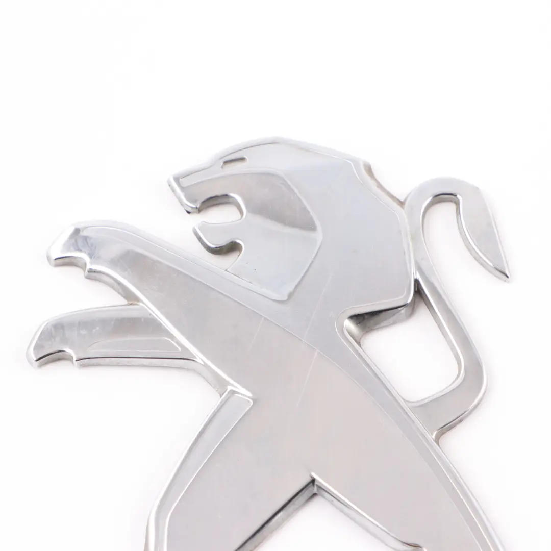 Peugeot Boxer Emblem Logo Front Bumper Grille Badge Adhered Chrome - SKU 1374670080 - Part number 1374670080