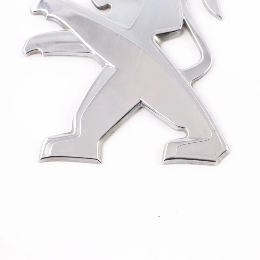 Emblem Logo Front Bumper Grille Badge Adhered Chrome to Peugeot Boxer with Part number 1374670080 Peugeot Boxer Emblem Logo Front Bumper Grille Badge Adhered Chrome - SKU 1374670080 - Part number 1374670080