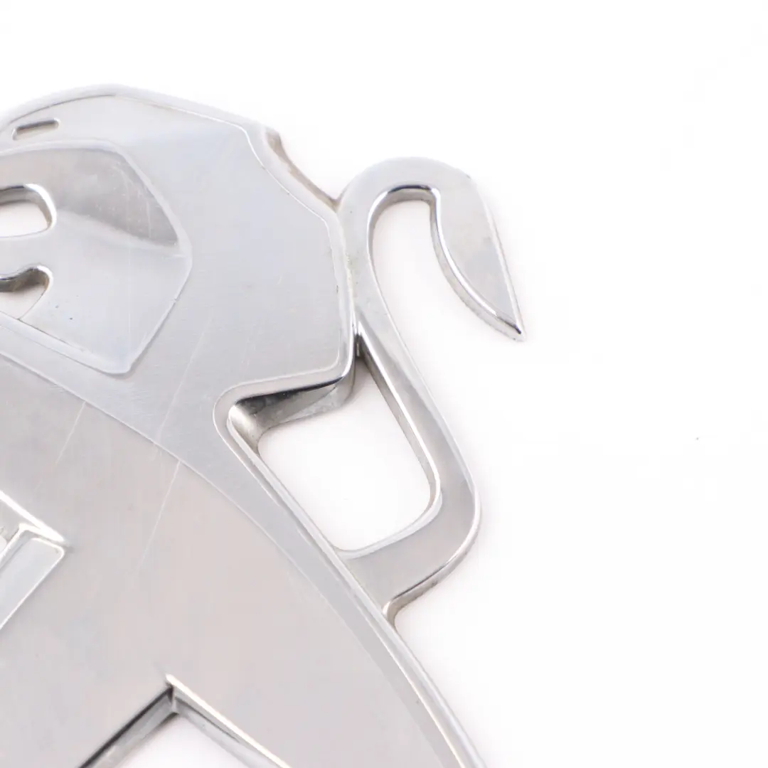 Emblem Logo Front Bumper Grille Badge Adhered Chrome to Peugeot Boxer with Part number 1374670080 Peugeot Boxer Emblem Logo Front Bumper Grille Badge Adhered Chrome - SKU 1374670080 - Part number 1374670080