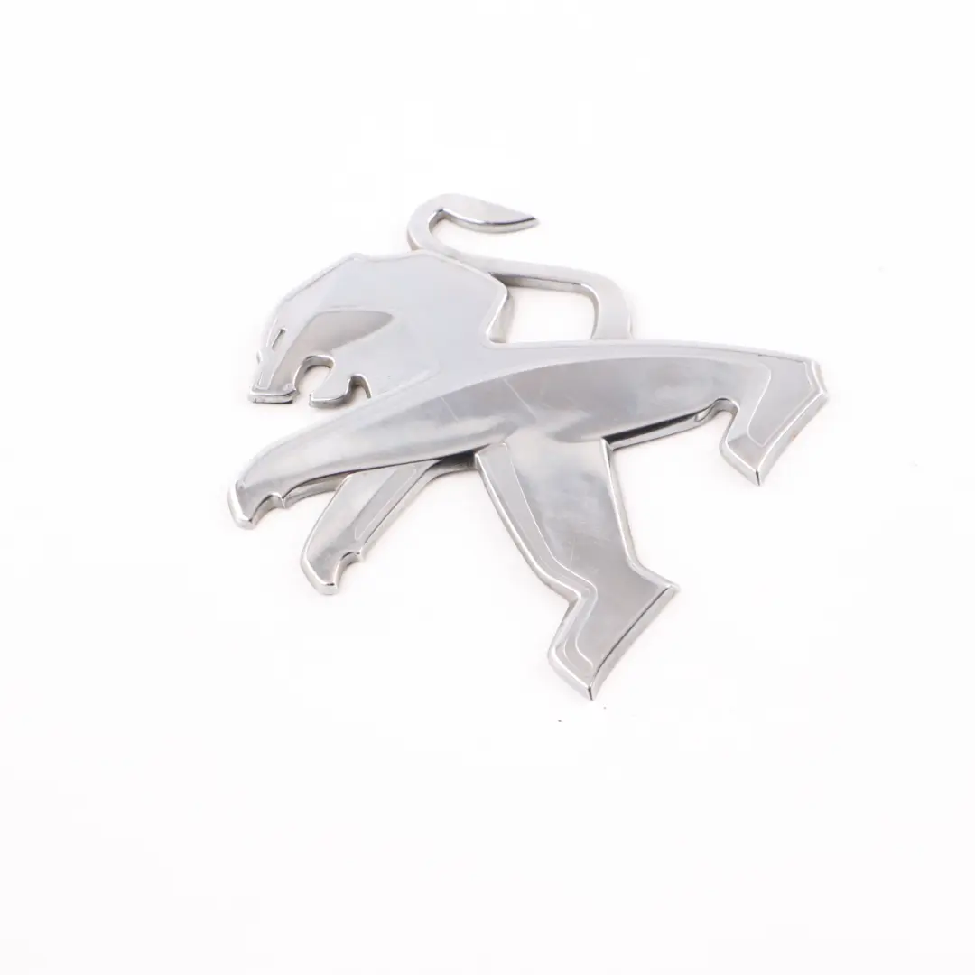 Peugeot Boxer Emblem Logo Front Bumper Grille Badge Adhered Chrome - SKU 1374670080 - Part number 1374670080