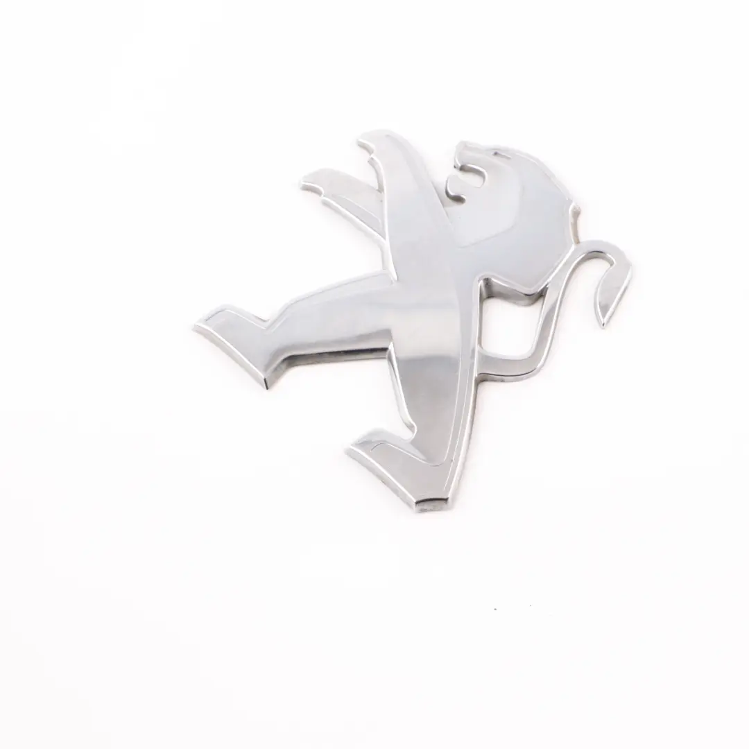 Emblem Logo Front Bumper Grille Badge Adhered Chrome to Peugeot Boxer with Part number 1374670080 Peugeot Boxer Emblem Logo Front Bumper Grille Badge Adhered Chrome - SKU 1374670080 - Part number 1374670080