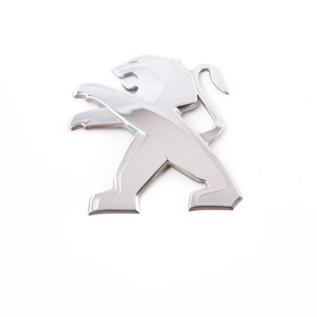 Emblem Logo Rear Tailgate Badge Adhered Chrome to Peugeot Boxer with Part number 1375579080 Peugeot Boxer Emblem Logo Rear Tailgate Badge Adhered Chrome - SKU 1375579080 - Part number 1375579080