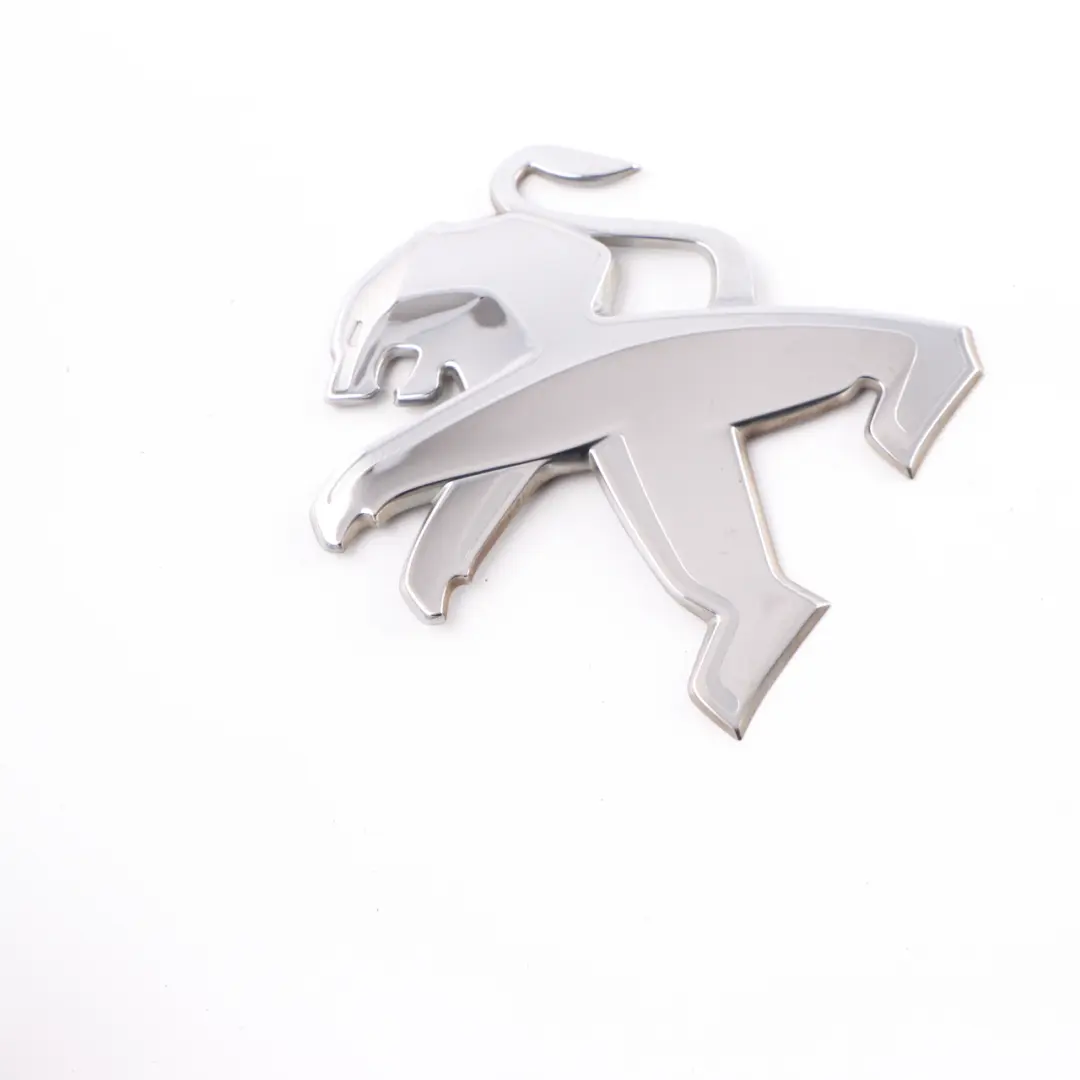 Emblem Logo Rear Tailgate Badge Adhered Chrome to Peugeot Boxer with Part number 1375579080 Peugeot Boxer Emblem Logo Rear Tailgate Badge Adhered Chrome - SKU 1375579080 - Part number 1375579080