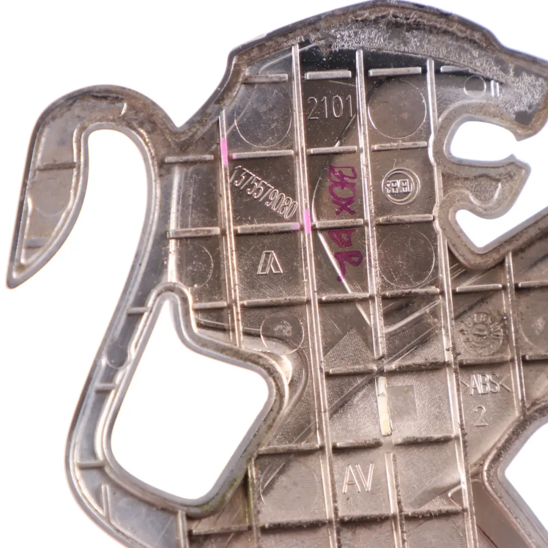 Emblem Logo Rear Tailgate Badge Adhered Chrome to Peugeot Boxer with Part number 1375579080 Peugeot Boxer Emblem Logo Rear Tailgate Badge Adhered Chrome - SKU 1375579080 - Part number 1375579080