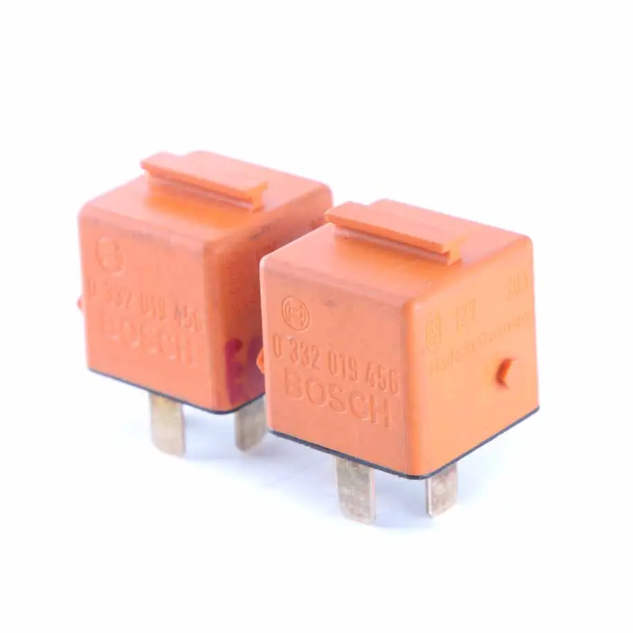 Relé Hacer Contacto Naranja Bosch 4 Pins Set para BMW E60 E63 E87 E90 E91 con número de pieza 1378238 BMW E60 E63 E87 E90 E91 Relé Hacer Contacto Naranja Bosch 4 Pins Set - SKU 1378238-1 - Número de pieza 1378238