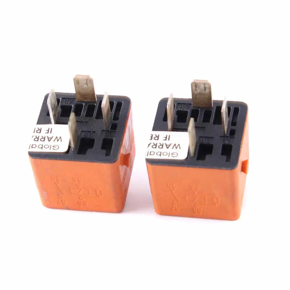 Relé Hacer Contacto Naranja Bosch 4 Pins Set para BMW E60 E63 E87 E90 E91 con número de pieza 1378238 BMW E60 E63 E87 E90 E91 Relé Hacer Contacto Naranja Bosch 4 Pins Set - SKU 1378238-1 - Número de pieza 1378238