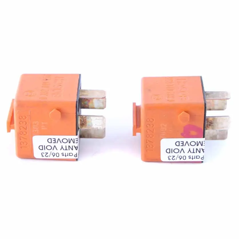 BMW E60 E63 E87 E90 E91 Relé Hacer Contacto Naranja Bosch 4 Pins Set - SKU 1378238-1 - Número de pieza 1378238