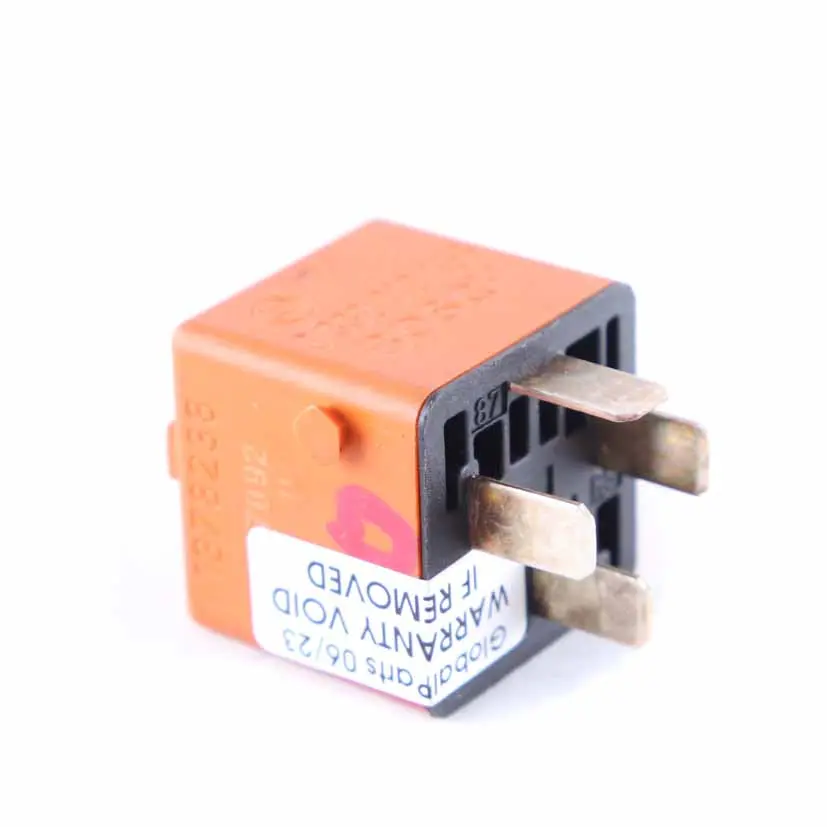 BMW E60 E63 E87 E90 E91 Relais Schließer Orange Bosch 4 Stecknadel Set - SKU 1378238-1 - Teilenummer 1378238