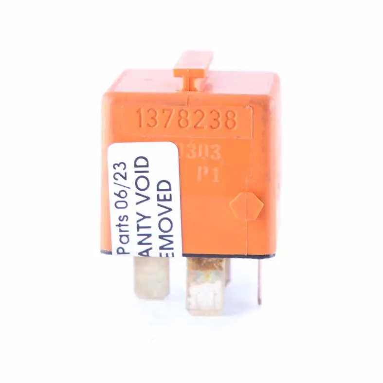 BMW E60 E63 E87 E90 E91 Relay Make Contact Orange Bosch 4 Pins Set - SKU 1378238-1 - Part number 1378238