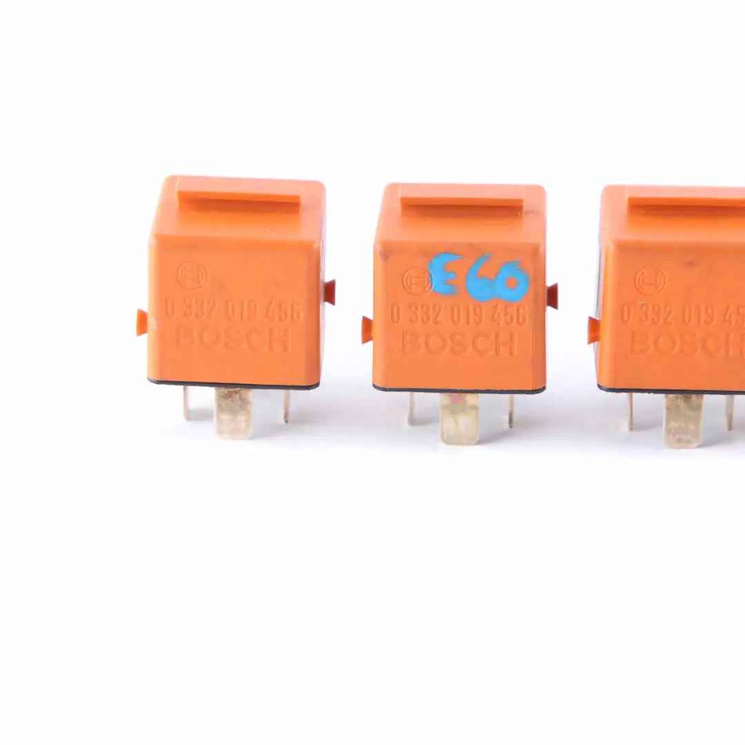 Relé Hacer Contacto Naranja Bosch 4 Pins Set para BMW E60 E63 E87 E90 E91 con número de pieza 1378238 BMW E60 E63 E87 E90 E91 Relé Hacer Contacto Naranja Bosch 4 Pins Set - SKU 1378238-2 - Número de pieza 1378238