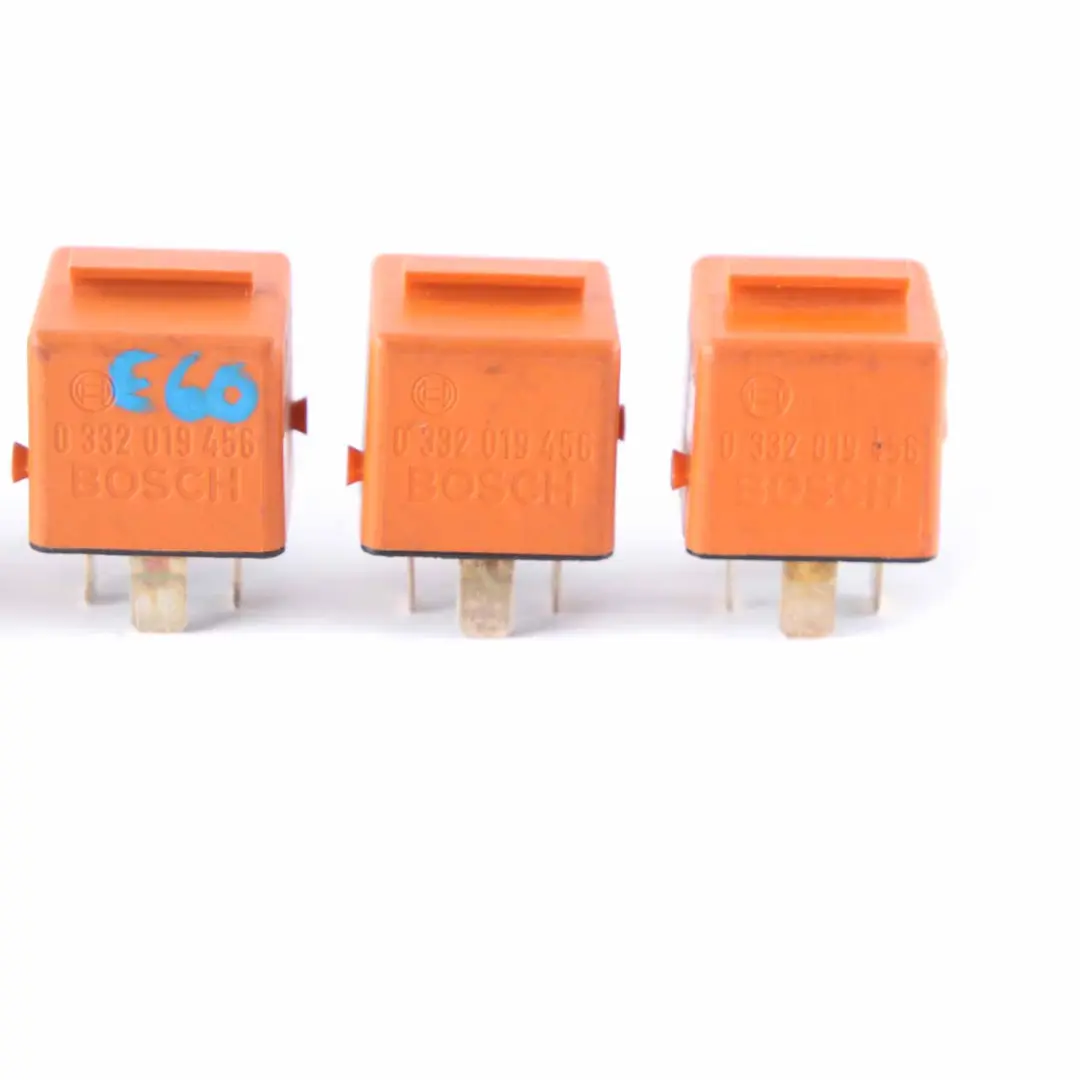 BMW E60 E63 E87 E90 E91 Relais Schließer Orange Bosch 4 Stecknadel Set - SKU 1378238-2 - Teilenummer 1378238