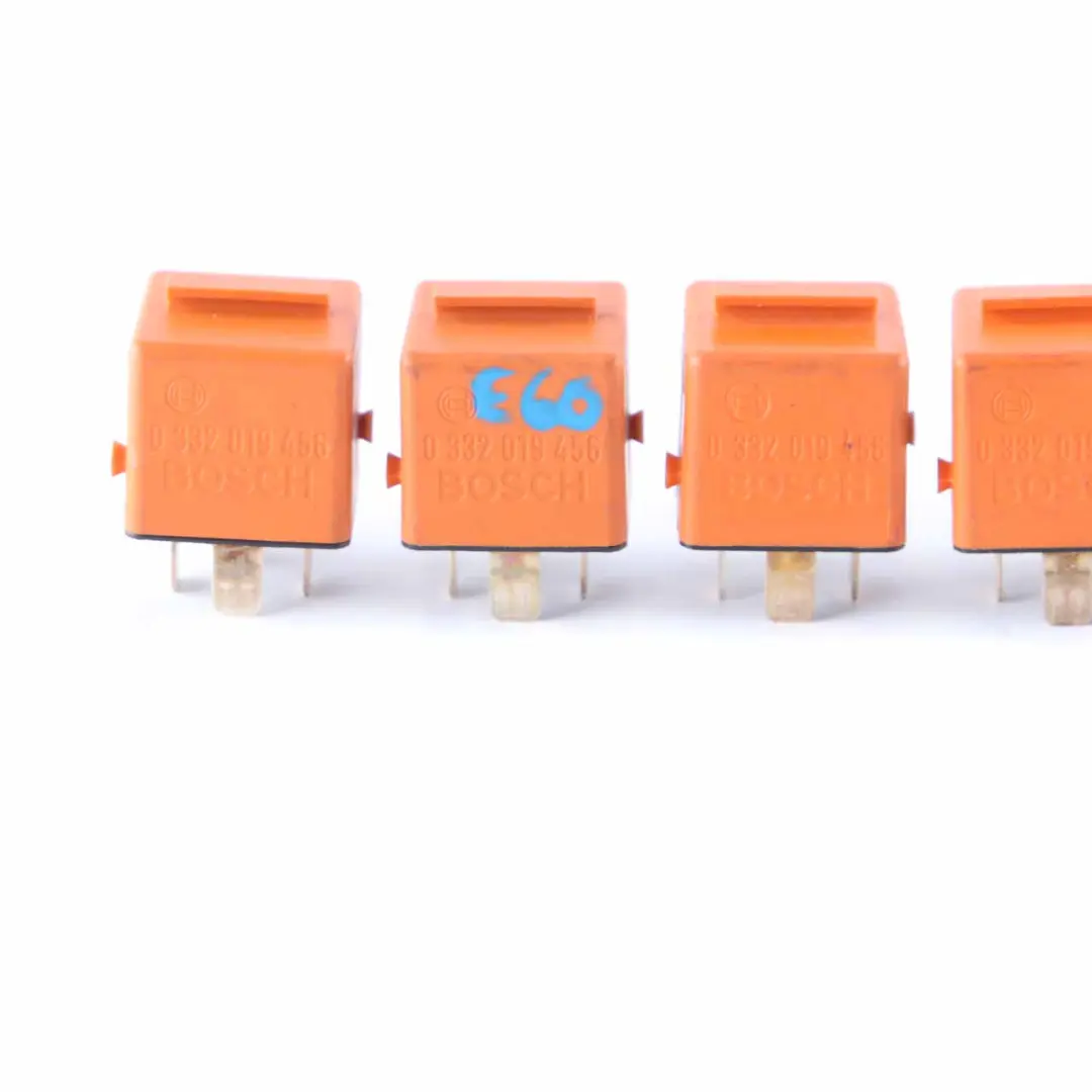 BMW E60 E63 E87 E90 E91 Relay Make Contact Orange Bosch 4 Pins Set - SKU 1378238-3 - Part number 1378238