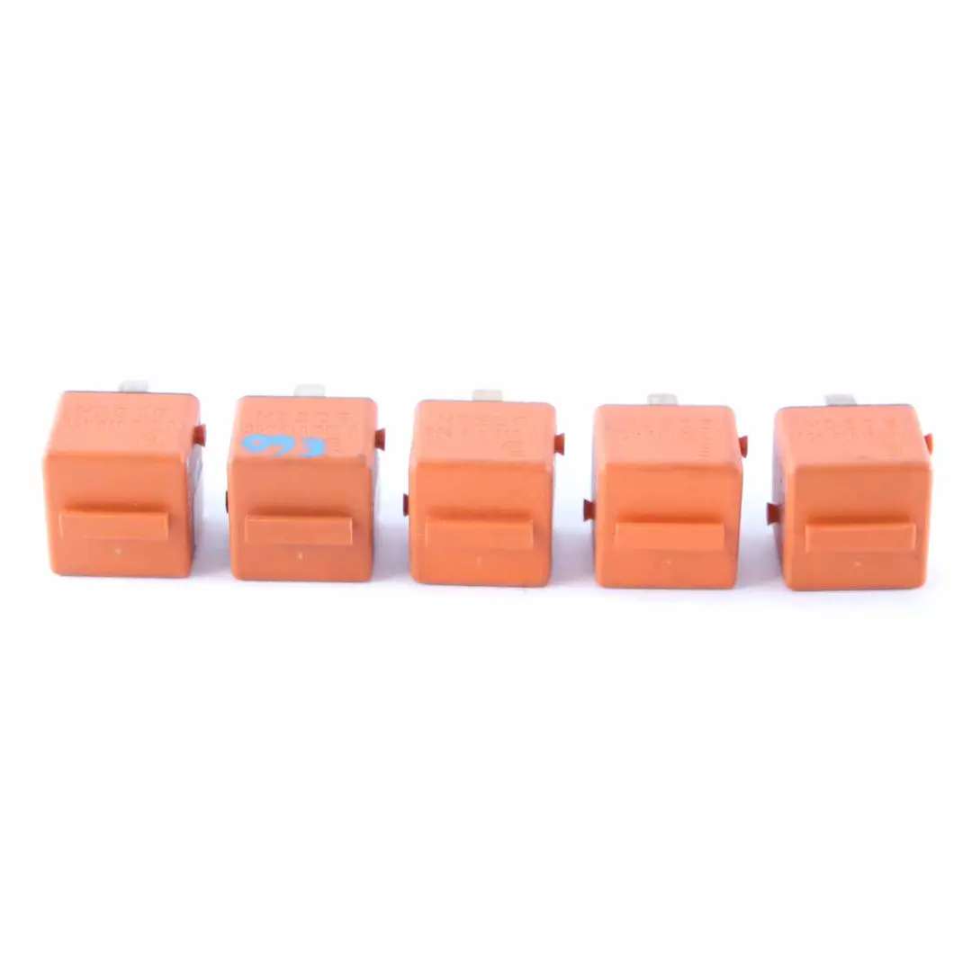 BMW E60 E63 E87 E90 E91 relè fare contatto arancione Bosch 4 pin Set - SKU 1378238-3 - Numero di parte 1378238
