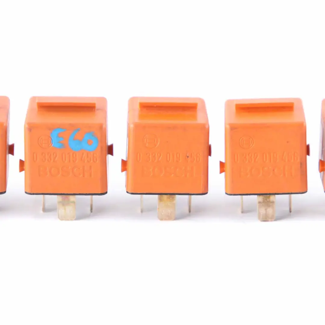 Relais Faire Contact Orange Bosch 4 Pins Set pour BMW E60 E63 E87 E90 E91 à propos du numéro de pièce 1378238 BMW E60 E63 E87 E90 E91 Relais Faire Contact Orange Bosch 4 Pins Set - SKU 1378238-3 - Numéro de pièce 1378238