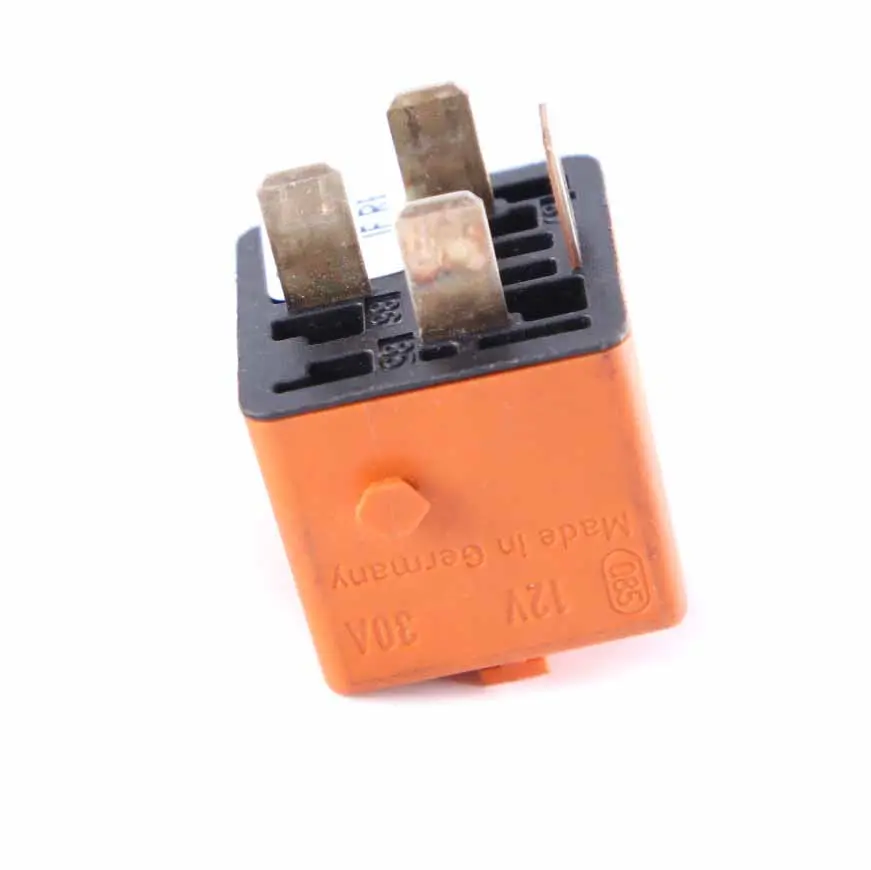 BMW E60 E63 E87 E90 E91 Relay Make Contact Orange Bosch 4 Pins Set - SKU 1378238-3 - Part number 1378238