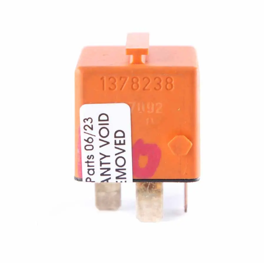 BMW E60 E63 E87 E90 E91 Relay Make Contact Orange Bosch 4 Pins Set - SKU 1378238-3 - Part number 1378238