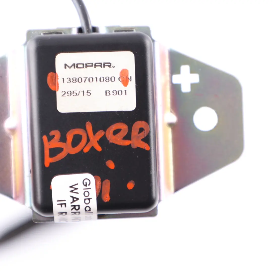 Bluetooth Aerial Antenna Control Unit Module Mopar to Peugeot Boxer with Part number 1380701080 Peugeot Boxer Bluetooth Aerial Antenna Control Unit Module Mopar - SKU 1380701080 - Part number 1380701080