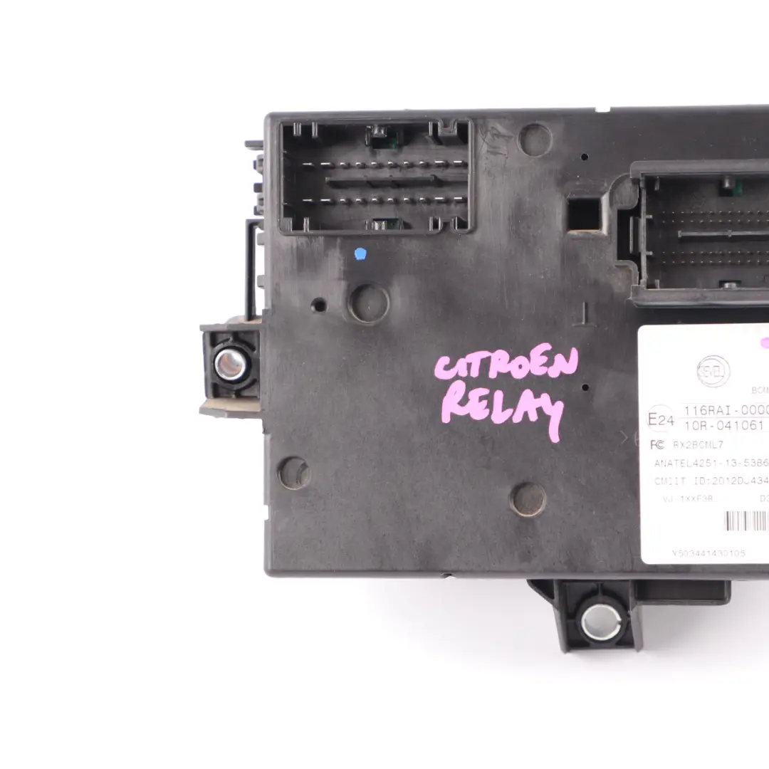  Citroen Relay Peugeot Boxer Body Control Unit Module Fuse Box - SKU 1384105080 - Part number 1384105080