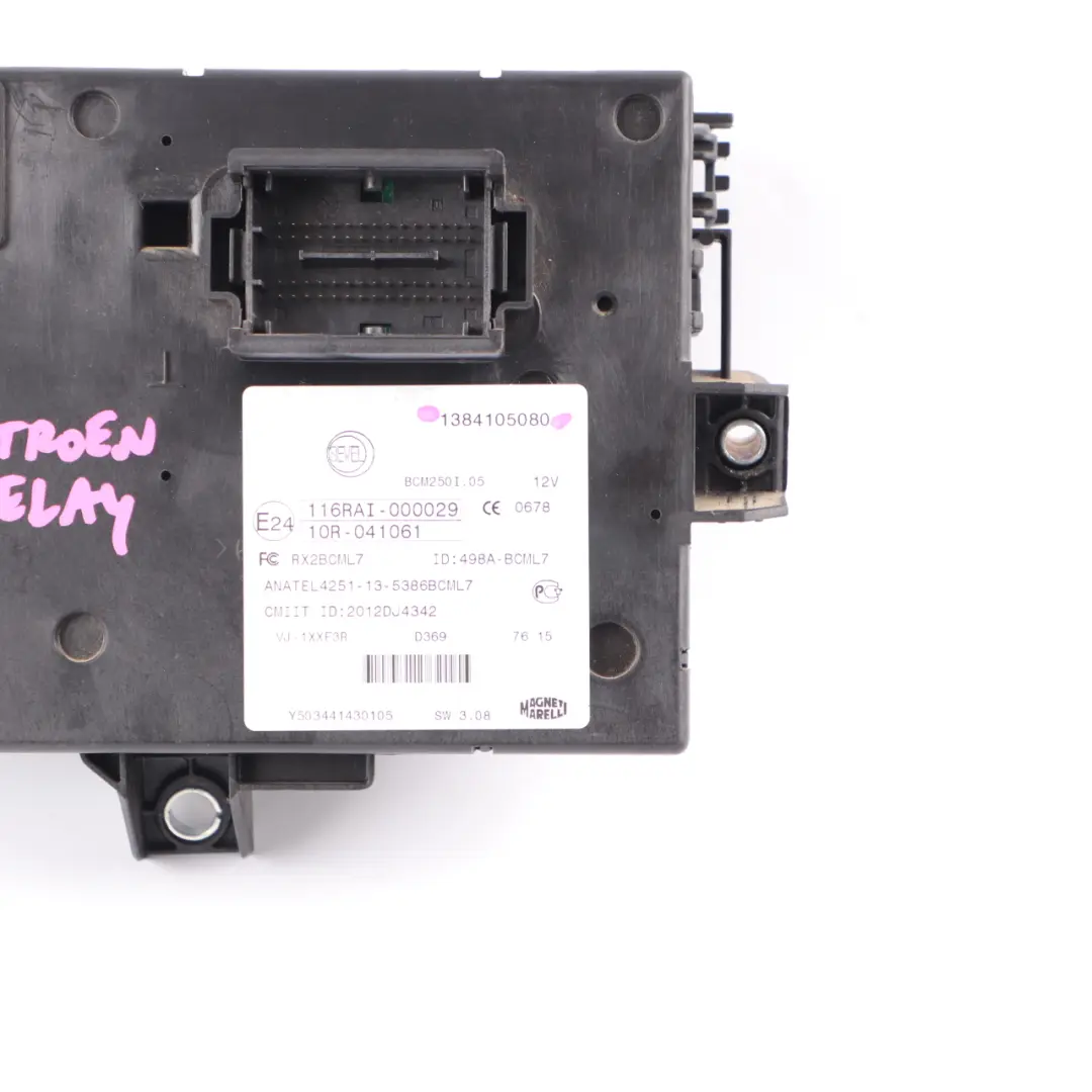  Citroen Relay Peugeot Boxer Unité contrôle BodyModul Sicherungskasten - SKU 1384105080 - Teilenummer 1384105080